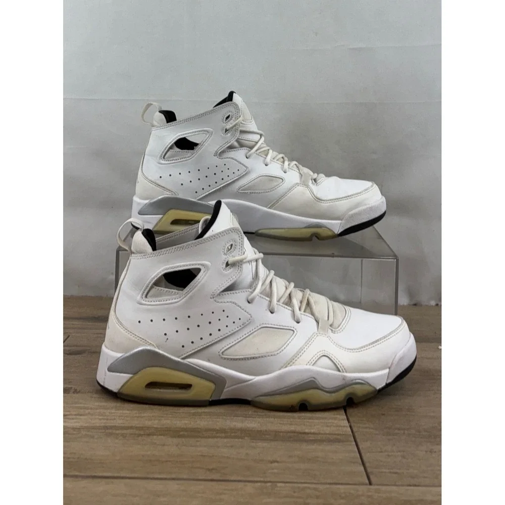Nike Air Jordan 6 Rings White Silver Men's Basketball Shoes DH5424 100 Size 9.5